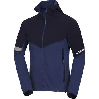 Pánská mikina Northfinder GENE pánská mikina MI-3811OR-282 blue black pánská mikina