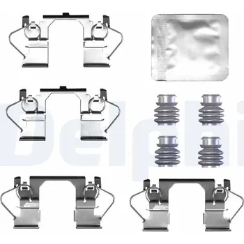 Brzdový systém Sada příslušenství obložení kotoučové brzdy DELPHI LX0786