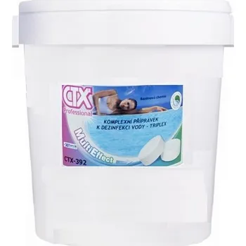 Bazénová chemie AstralPool CTX-392 Triplex - (chlorové pomalurozpustné 200 g tablety) 50 kg
