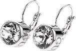 Guess Nadčasové ocelové náušnice s čirými krystaly GEJUBT01064 + 2 měsíce na vrácení zboží