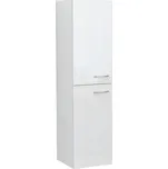 Olsen Spa Viky Boční vysoká skříňka 115x30 cm, levá, bílá, OLNVIKI302L