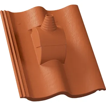 Střešní krytina KM BETA Hodonka Briliant anténní betonová cihlová 1 ks