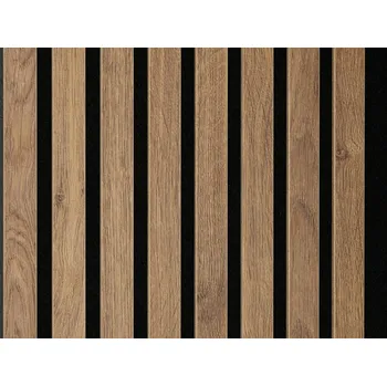 akustický panel Meister Acoustic Sense Dub Terra hnědý 7031, 2600x320 mm, 4840267031