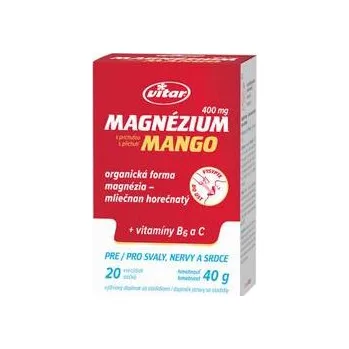 Zdraví Vitar MaxiVita Magnezium 400mg 20 sáčků mango