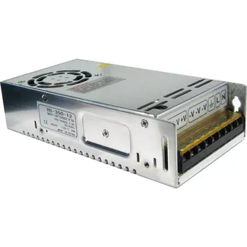 Měnič napětí Síťový zdroj Carspa vestavný 100-240V/12V 29A 350W pro LED pásky
