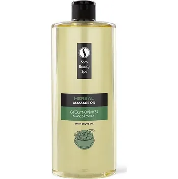 Masážní přípravek Sara Beauty Spa přírodní rostlinný masážní olej - Bylinný 1000 ml