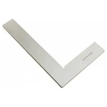 Úhloměr Úhelník přesný plochý 63x40 mm kalený typ "A" ČSN255103 , KMITEX KCZ-4045