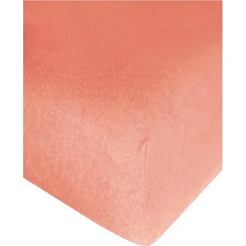 Prostěradlo 4sleep froté s gumičkou 180/200 losos