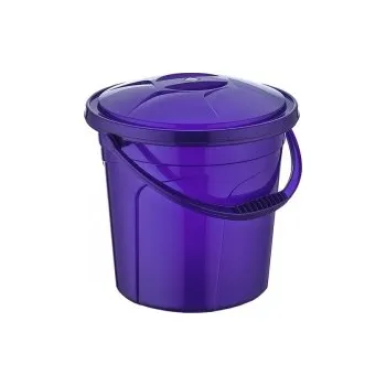 Dóza na potraviny Vědro 10L PH s víkem, atest potraviny POLY, mix barev