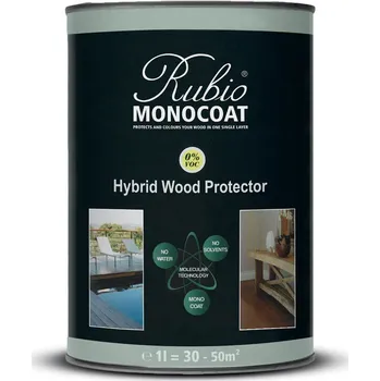 barva a nátěr na dřevo Rubio Monocoat Hybrid Wood Protector Dolphin Velikost balení: 1 L