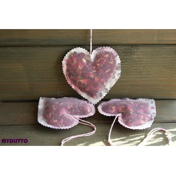 Osvěžovač vzduchu Růžové srdce - závěsná vonná dekorace
