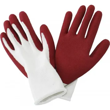 Pracovní rukavice Bambusové rukavice dámské - červené Velikost: M (dámské)
