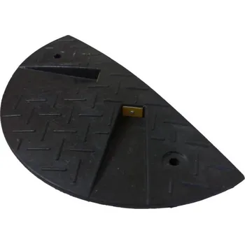 Dopravní zařízení Zpomalovací práh, retardér – 30 km/h, koncový díl, černá