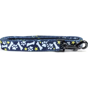 Vodítko pro psa Vsepropejska Daber modré vodítko pro psa | 150 cm Délka vodítka: 150 cm, Šířka vodítka: 2 cm