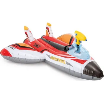 Vodní sport Intex 57536 Nafukovací letadlo 117 x 117cm červená