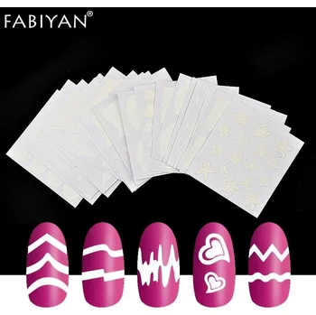 Přípravek na nehty FABIYAN Samolepicí tipy 24 archů