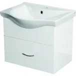 Olsen Spa Viki Umyvadlová skříňka s umyvadlem 55 cm, bílá, OLNVIKI355+OLKE70552