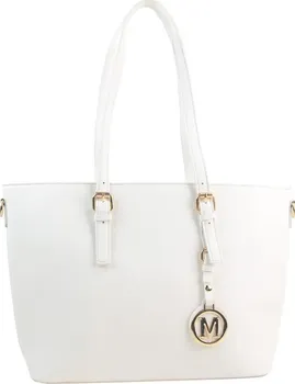 Kabelka Herisson Elegantní dámská kabelka 45 x 28,5 x 15 cm bílá