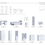 Dolmar Sestava Arca 7 Kombinace barev: Bílá