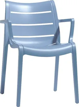 Scab Sunset plastová židle 2329 světle modrá