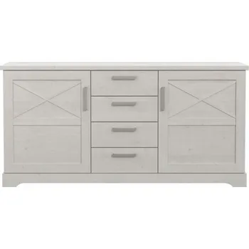 Komoda Komoda kombinovaná borovice sněhová ROCKHAMPTON 231