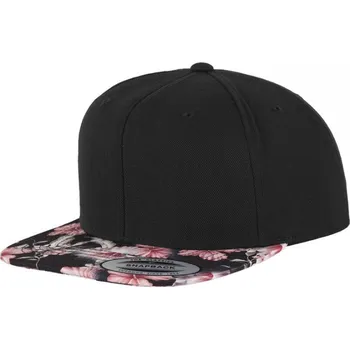 Kšiltovka Unisex kšiltovka Urban Classics Floral Snapback - barevný kšilt