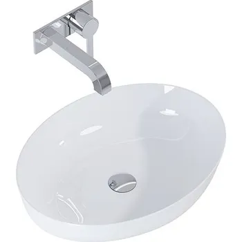 Umyvadlo Lotosan Blanche umyvadlo na desku, 52x39,5, lesklé bílé, LK5056