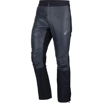 Pánské kalhoty Northfinder Pánské hybridní skialpové nohavice celorozepínací Polartec® CHOPEC, černá, L