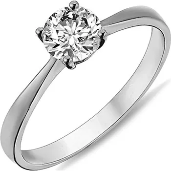 Prsten Lillian Vassago Prsten se zirkonem, bílé zlato LLV98-GR080W Velikost prstenu: 52