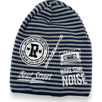 Čepice Fashion Chlapecká bílá zimní čepice Barva: Bílá