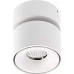 GTV LED svítidlo BIANCO, 8 W,680 lm, AC 220–240 V, 50/60 Hz, PF>0,9, Ra?80, IP20, IK06, 36°, 4000 K, kruhové, bílé