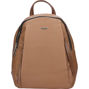 Městský batoh Módní dámský batoh David Jones Mardea - světle hnědá