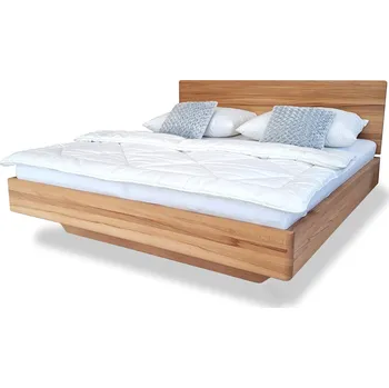 Dřevěná Postel Postelia SAVONA, 180x200 cm, Buk jádrový o šíři masivu 4 cm