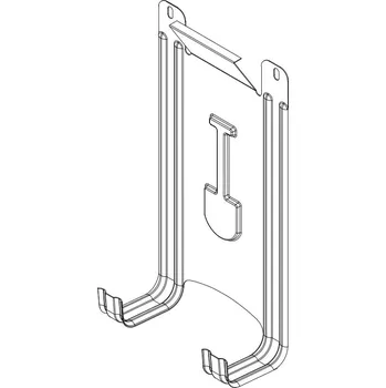 Věšák Velké ocelové háčky MAXTORE (sada 4 kusy) Lanitplast