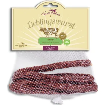 Krmivo pro psa 170g Terra Canis salám pro psy - hovězí