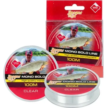 Rybářský vlasec BENZAR MIX - Vlasec Mono Bolo Line Transparentní 0,20 mm 6,2 kg 100 m