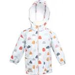 Dětská softshellová bunda s membránou Monkey Mum® - Pestrobarevné mochomůrky 98/104