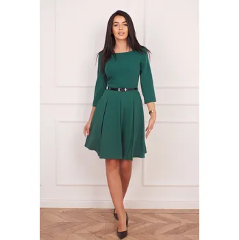 Dámské šaty Gotta Retro šaty s rukávem Gabriela, smaragdové Velikost: 44