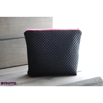 Kosmetická taška Kosmetická taštička prošívaná - Black Cubo