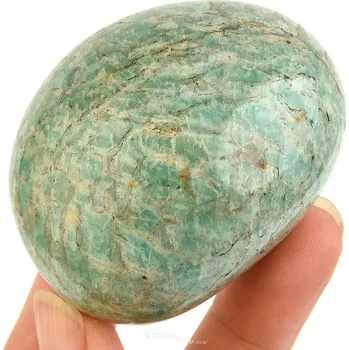 Přírodní kámen Hladký kámen amazonit (Madagaskar) 168g