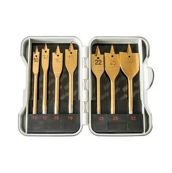 Vrták MAGG SB007 Sada plochých vrtáků do dřeva 10,12,16,19,22,25,32mm TITAN