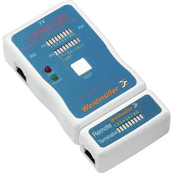 Revizní přístroj WEIDMÜLLER Tester Weidmuller LAN USB 9205400000