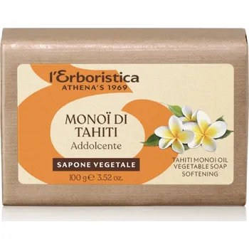 Mýdlo Erboristica Mýdlo tuhé s Monoi 100 g