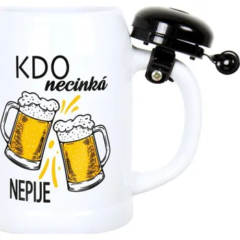 Sklenice Albi Korbel se zvonkem - Necinká