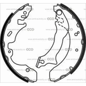 Brzda na kolo Brzdové čelisti - 1849.2725585