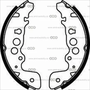 Brzda na kolo Brzdové čelisti - 1849.2752608