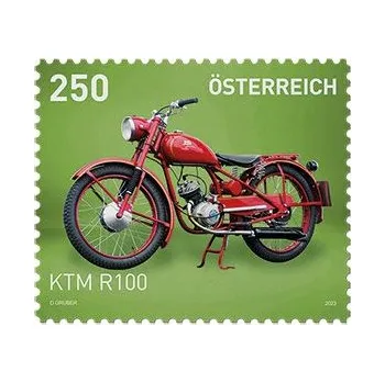 Poštovní známka Österreich post (2023) MiNr. 3703 ** - Rakousko - KTM R100 (1953)