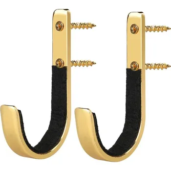 Sportovní střelba Háky na zeď s ochrannou proti poškrábání - " zlaté " 124zl