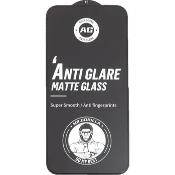 Tvrzené sklo (Tempered Glass) Mr.MONKEY pro Apple iPhone 15 Pro Max - přední - matné - 2,5D - 0,3mm