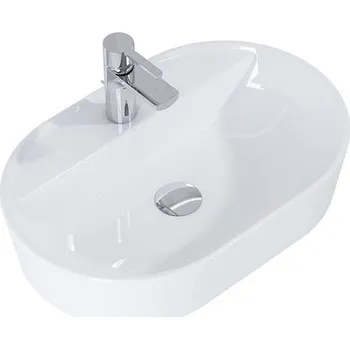 Umyvadlo Lotosan Aria umyvadlo na desku, 62x41, lesklé bílé, LK5079